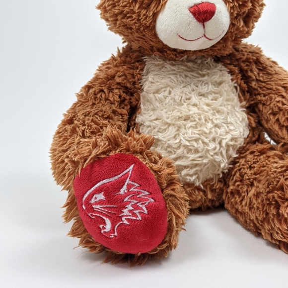 Build A Bear Disney's High School Musical BAB Brown Bear Red Nose Red Feet - Picture 12 of 14